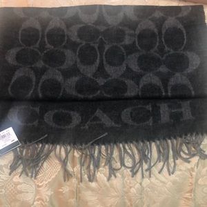 MUST GO! 24 HOUR PRICE! Coach monogram scarf